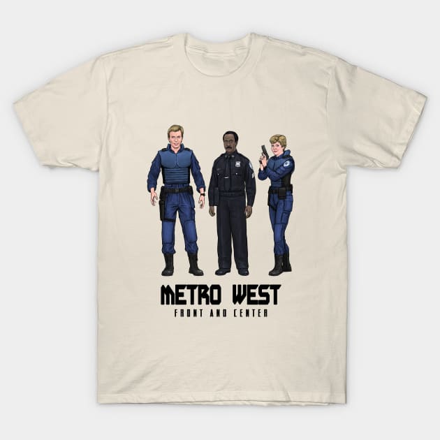 Metro West Front & Center T-Shirt by PreservedDragons